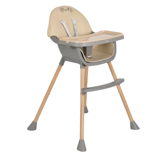 Scaun de masa 2 in 1 Moni Biscotti 2 in 1 beige Scaun de masa 2 in 1 Moni Biscotti 2 in 1 beige