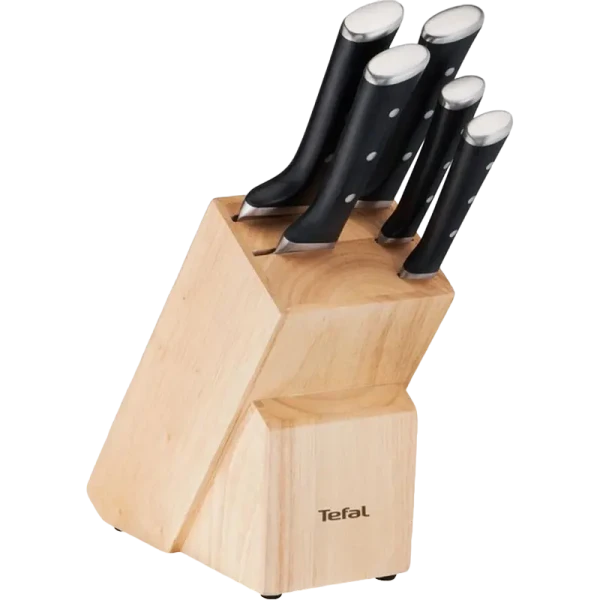 Set de Cuțite Tefal K232S574, Negru