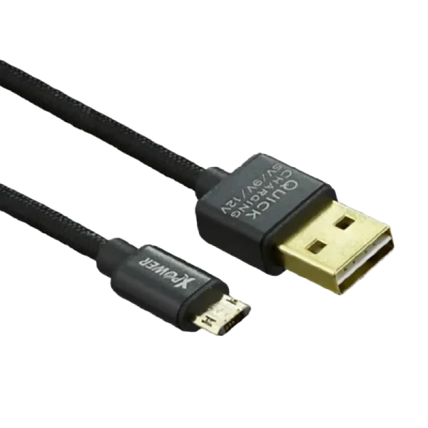Cablu încărcare și sincronizare Xpower Micro cable Speed Cable, USB Type-A/micro-USB, 1,2m, Negru Cablu încărcare și sincronizare Xpower Micro cable Speed Cable, USB Type-A/micro-USB, 1,2m, Negru