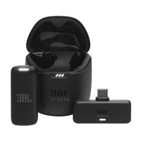 Microfon portabil pentru înregistrare vocală JBL Quantum Stream USB-C, Fără fir, Negru Microfon portabil pentru înregistrare vocală JBL Quantum Stream USB-C, Fără fir, Negru