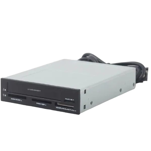 Cititor de carduri Gembird FDI2-ALLIN1-03, Gri