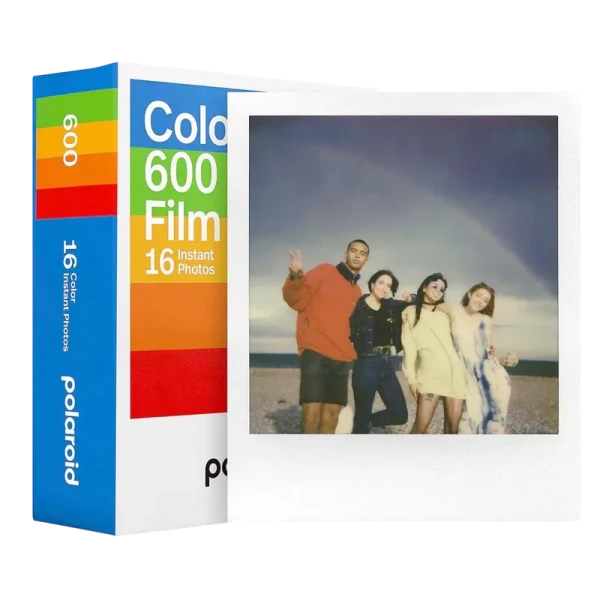 Hârtie foto Polaroid Color Film for 600, Double Pack, 16 buc