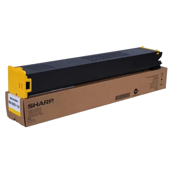 Тонер Sharp MX61GTYA, Желтый