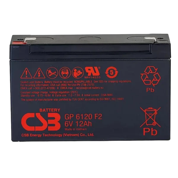 Acumulator UPS Ultra Power GP, 6V, 12Ah Acumulator UPS Ultra Power GP, 6V, 12Ah