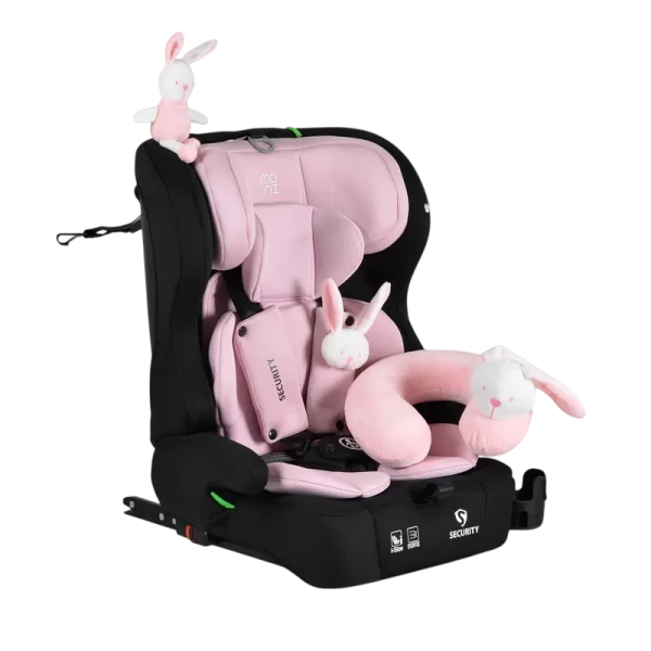 Scaun auto Moni Security 76-150cm Baby pink 3801005153299 Scaun auto Moni Security 76-150cm Baby pink 3801005153299