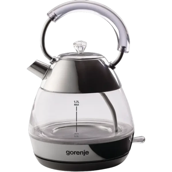 Электрочайник Gorenje K17GPD, Нержавеющая сталь