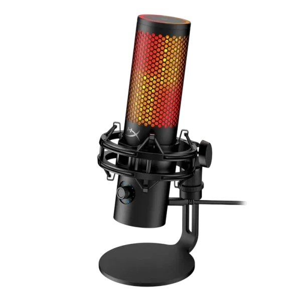 Игровой Микрофон HyperX QuadCast 2S, Проводной аналоговый, Чёрный Игровой Микрофон HyperX QuadCast 2S, Проводной аналоговый, Чёрный