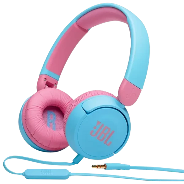 Căști JBL JR310, Albastru deschis