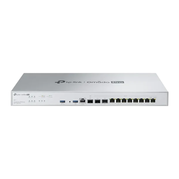 Gigabit Omada Pro VPN Router TP-LINK "G611 ", 2x10GE SFP+, 1x1GE SFP WAN/LAN, 8x1GE RJ45 WAN/LAN, 2x Gigabit Omada Pro VPN Router TP-LINK "G611 ", 2x10GE SFP+, 1x1GE SFP WAN/LAN, 8x1GE RJ45 WAN/LAN, 2x