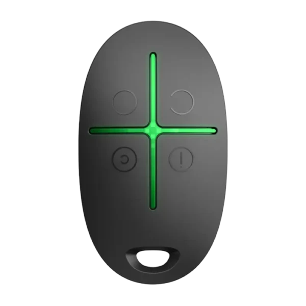 Buton de urgență Ajax SpaceControl, Negru