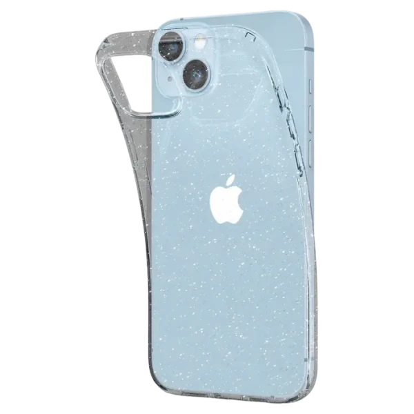 Husă Spigen iPhone 14 Plus Liquid Crystal Glitter, Transparent Husă Spigen iPhone 14 Plus Liquid Crystal Glitter, Transparent