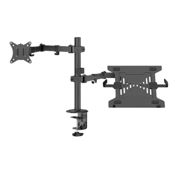 Table/desk 1-display & notebook mounting "M141LT" Barkan (rotate,tilt,swivel),13”-34”,up to 12 kg,VE Table/desk 1-display & notebook mounting "M141LT" Barkan (rotate,tilt,swivel),13”-34”,up to 12 kg,VE