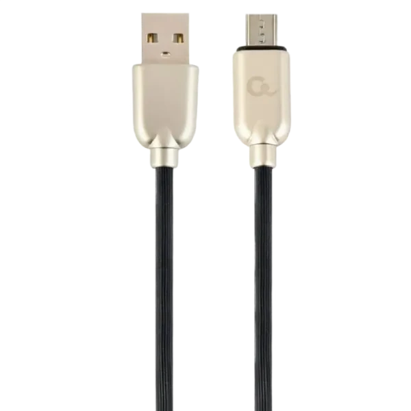 Кабель для зарядки и синхронизации Cablexpert CC-USB2R-AMmBM-1M, USB Type-A/micro-USB, 1м, Чёрный