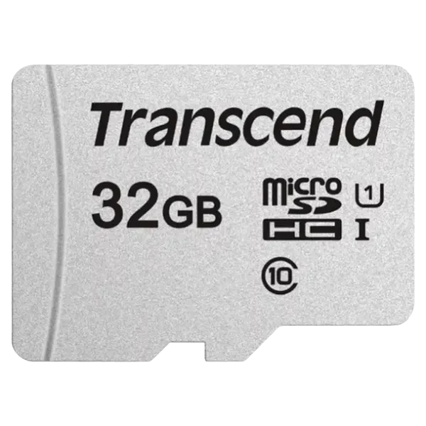 Card de Memorie Transcend microSDHC Class 10, 32GB (TS32GUSD300S) Card de Memorie Transcend microSDHC Class 10, 32GB (TS32GUSD300S)