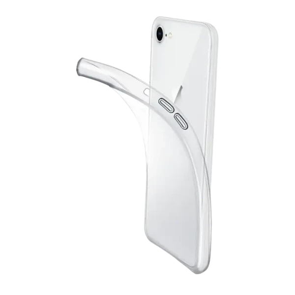 Чехол Cellularline Fine - iPhone SE (2020)/8/7, Прозрачный Чехол Cellularline Fine - iPhone SE (2020)/8/7, Прозрачный