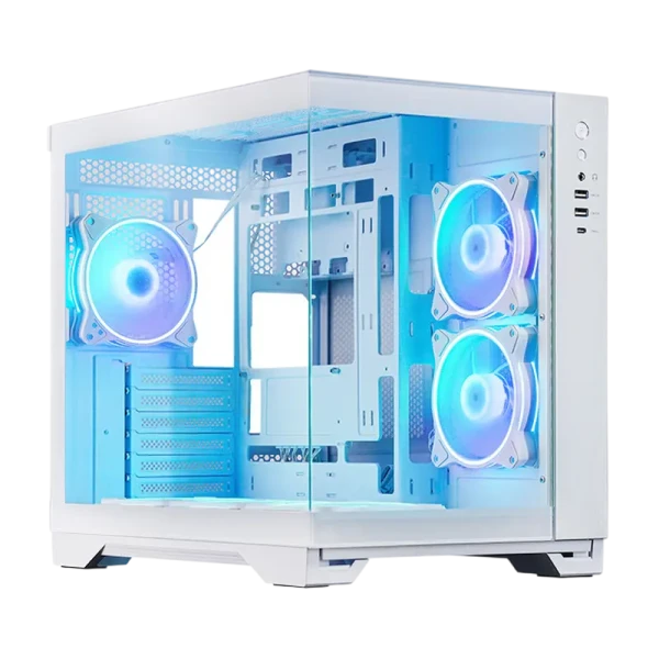 Carcasă PC Chieftec Visio, Midi-Tower, Fără PSU, Alb Carcasă PC Chieftec Visio, Midi-Tower, Fără PSU, Alb