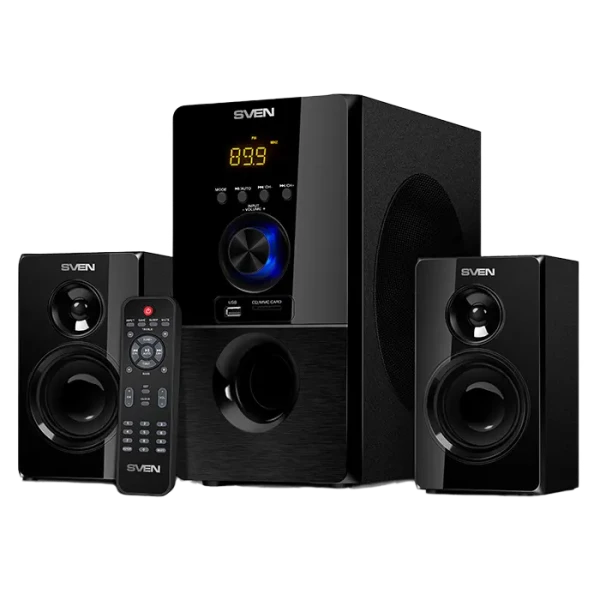Компьютерные колонки 2.1 SVEN MS-2050, Чёрный Компьютерные колонки 2.1 SVEN MS-2050, Чёрный