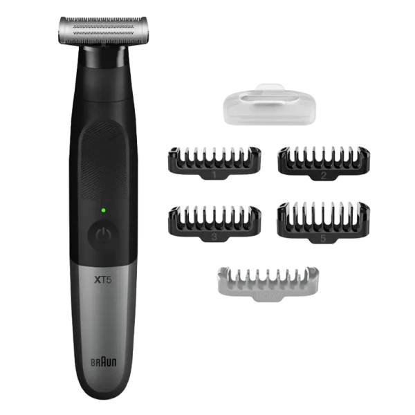Trimmer pentru bărbați Braun Series X XT5100, Negru Trimmer pentru bărbați Braun Series X XT5100, Negru