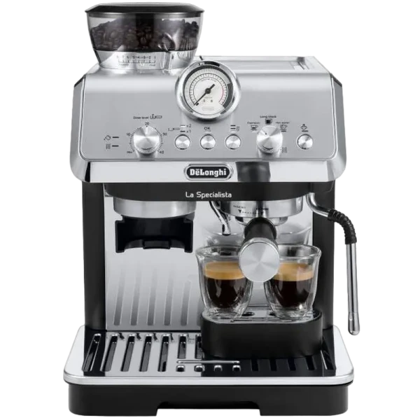Cafetiera manuala DeLonghi EC9155.MB, 1400W, Negru