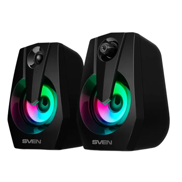 Компьютерные колонки 2.0 SVEN "370", Чёрный Компьютерные колонки 2.0 SVEN "370", Чёрный