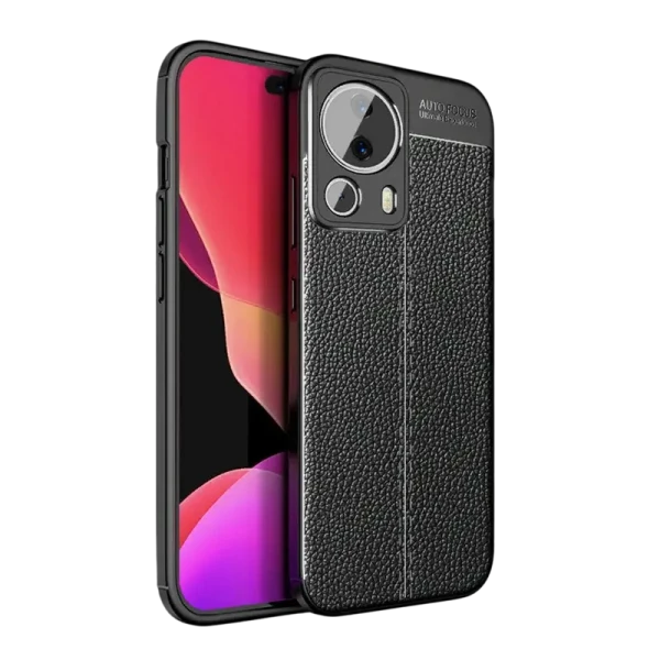 Чехол Xcover Xiaomi 13 Lite - Leather, Чёрный Чехол Xcover Xiaomi 13 Lite - Leather, Чёрный