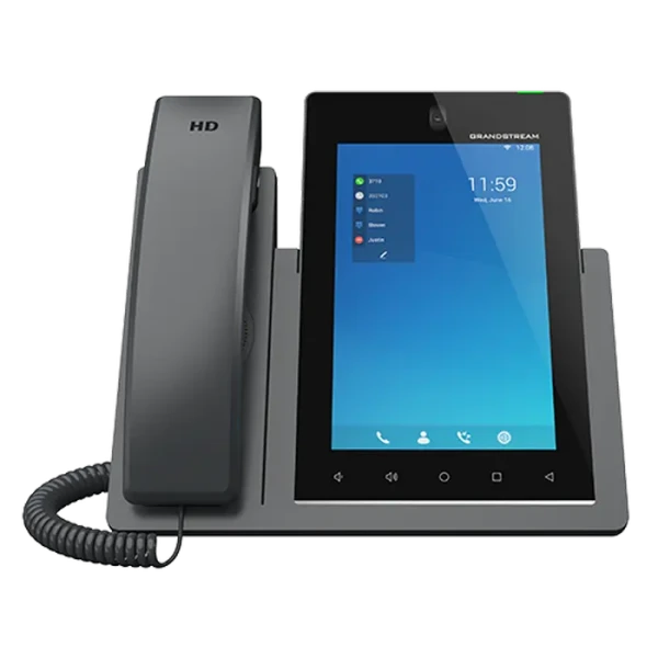 Telefon Video IP Grandstream GXV3470, Negru Telefon Video IP Grandstream GXV3470, Negru
