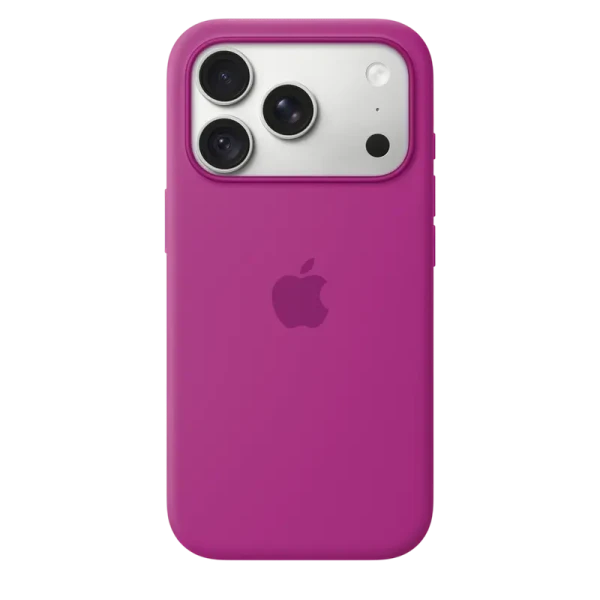 iPhone 18 Pro Silicone Case with MagSafe - Magenta, Model A3701