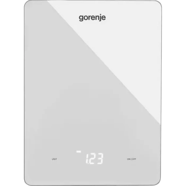 Cântar electronic de bucătărie Gorenje KT10LBW, Alb Cântar electronic de bucătărie Gorenje KT10LBW, Alb