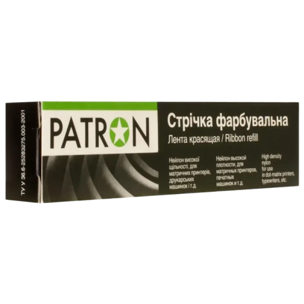 Patron Ribbon 13мм*12м, RIB-PN-12.7x12-К-B Patron Ribbon 13мм*12м, RIB-PN-12.7x12-К-B