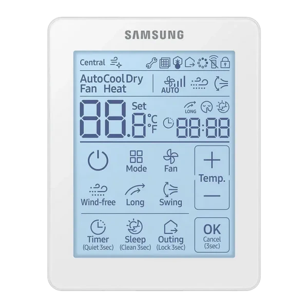 Пульт для кондиционера Samsung MWR-SH11N, Белый Пульт для кондиционера Samsung MWR-SH11N, Белый