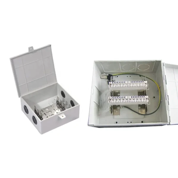 Box for plinths, 30 pairs distribution box without krone moudle Box for plinths, 30 pairs distribution box without krone moudle