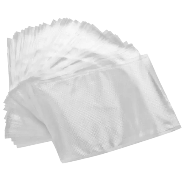 Pungi pentru aparatul de vidat Dr.Kitchen Set 100 pungi, gofrate Transparent