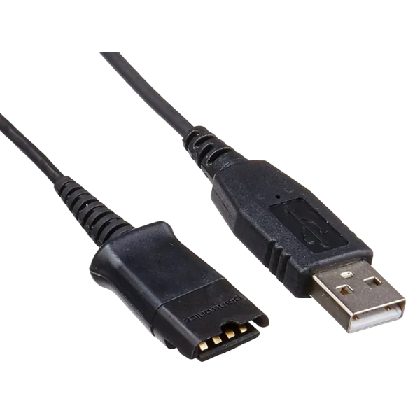 Adaptor USB Plantronics DA40, Negru Adaptor USB Plantronics DA40, Negru