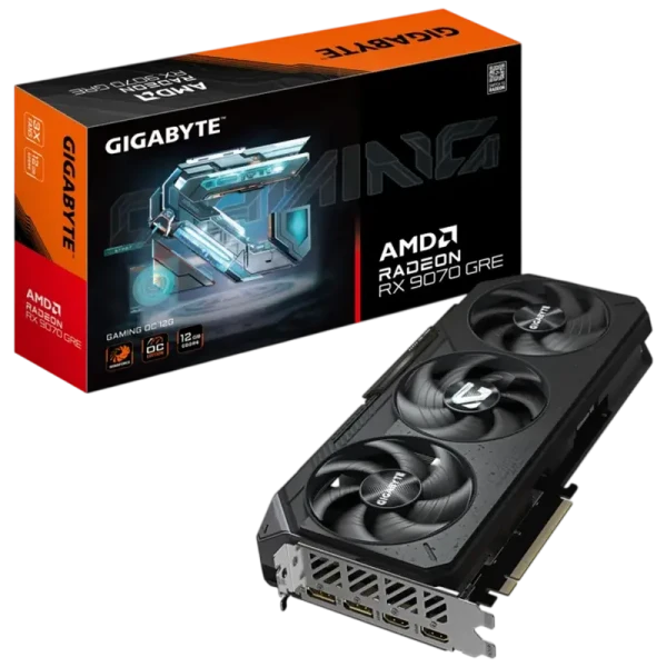 VGA Gigabyte Radeon RX 9070 GRE 12GB GDDR6 Gaming OC (GV-R907GREGAMING OC-12GD) VGA Gigabyte Radeon RX 9070 GRE 12GB GDDR6 Gaming OC (GV-R907GREGAMING OC-12GD)