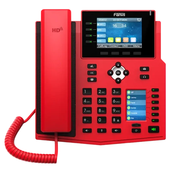 IP Телефон Fanvil X5U-R, Красный IP Телефон Fanvil X5U-R, Красный