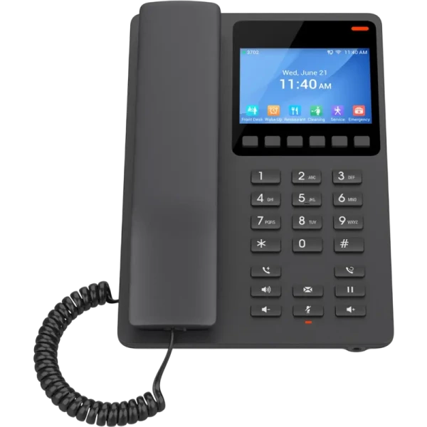 Telefon IP Grandstream GHP631W, Negru Telefon IP Grandstream GHP631W, Negru