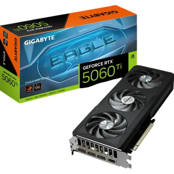 VGA Gigabyte RTX5060Ti 8GB GDDR7 Eagle Max OC (GV-N506TEAGLEMAX OC-8GD)