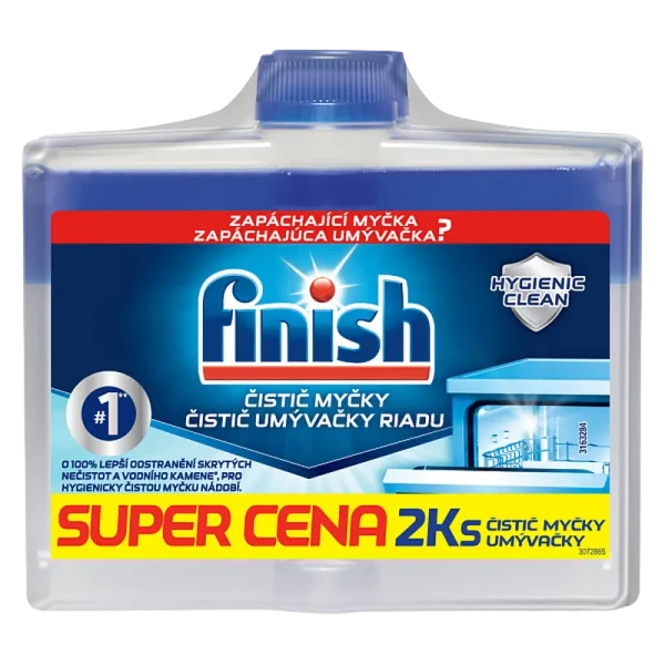 Detergent pentru mașini de spălat vase FINISH Hygienic GS, 250 ml Detergent pentru mașini de spălat vase FINISH Hygienic GS, 250 ml