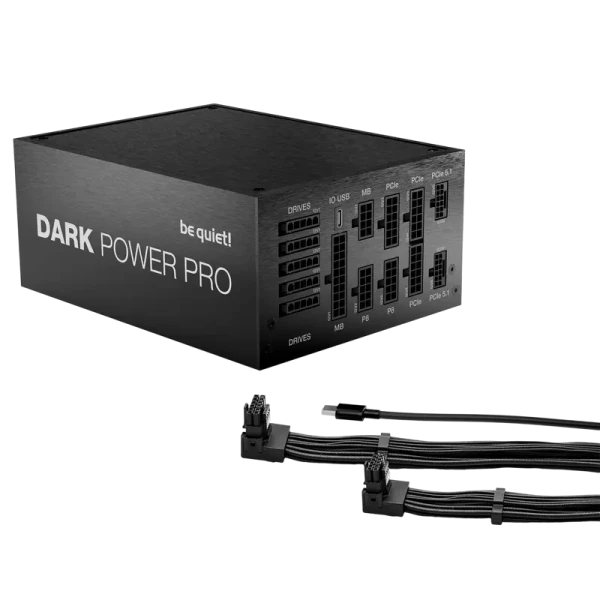 Power Supply ATX 1300W be quiet! DARK POWER PRO 14 IO, 80+ Titanium, 135mm, Active PFC, Full Bridge Power Supply ATX 1300W be quiet! DARK POWER PRO 14 IO, 80+ Titanium, 135mm, Active PFC, Full Bridge