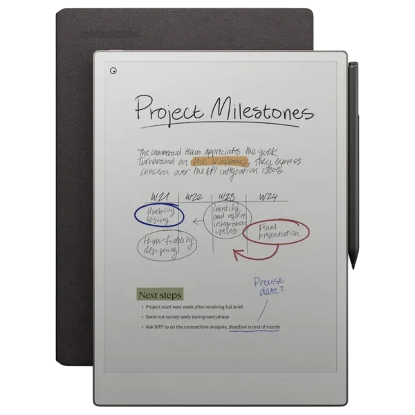 eBook Reader reMarkable Paper Pro - Book Folio Mosaic, Basalt