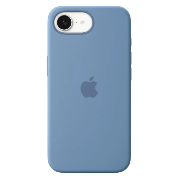 Husă Apple Silicone Case pentru iPhone 16e, Albastru de iarnă