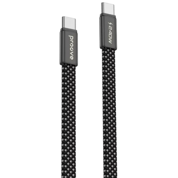 Cablu Type-C (Type-C), Proove Airline Line 240W (1.5m),Black