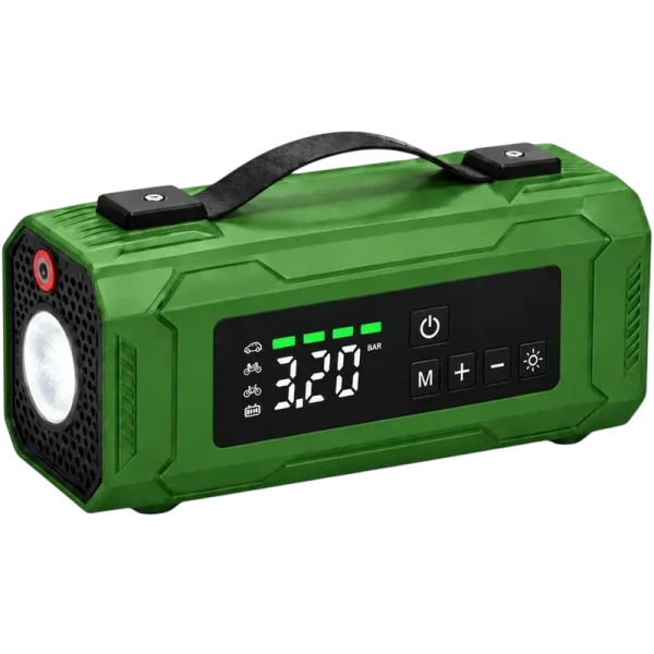 Platinet PMPBTP152 JUMP STARTER AIR PUMP WITH INFLATOR/DEFLATOR 15200 mAh 2000A Platinet PMPBTP152 JUMP STARTER AIR PUMP WITH INFLATOR/DEFLATOR 15200 mAh 2000A