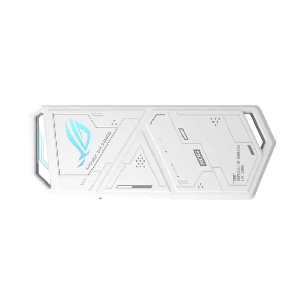 ..M.2 NVMe SSD Enclosure ASUS ROG Strix Arion White Edition, USB3.1 Type-C, 10Gbps, Aura Sync RGB, U ..M.2 NVMe SSD Enclosure ASUS ROG Strix Arion White Edition, USB3.1 Type-C, 10Gbps, Aura Sync RGB, U