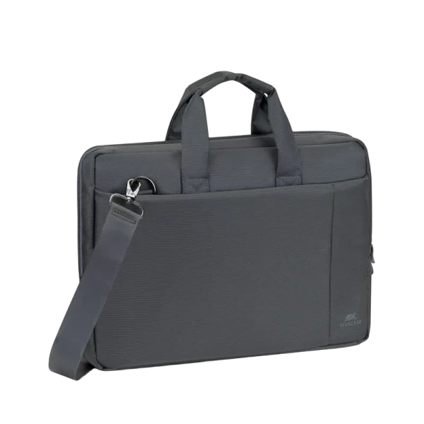 Сумка для ноутбука Rivacase Central, 15.6", Полиэстер, Серый