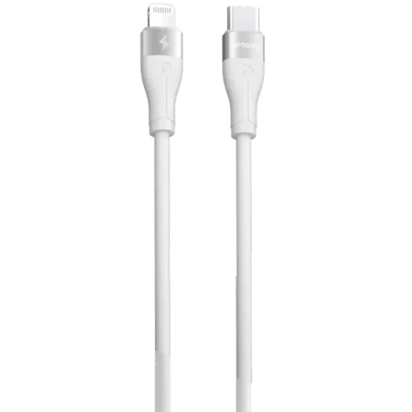 Cablu Type-C (8-pin), Proove Soft Silicone 27W (2m), White Cablu Type-C (8-pin), Proove Soft Silicone 27W (2m), White