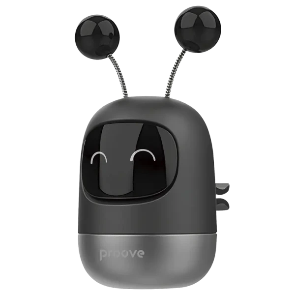 Aromatizator auto Proove Emoji Robot Happy, Negru Aromatizator auto Proove Emoji Robot Happy, Negru