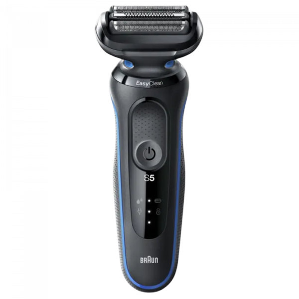 Электробритва мужская Braun Series 5 51-B1000s Черный | Синий - Сеточная | Влажный,Сухой | 50 мин