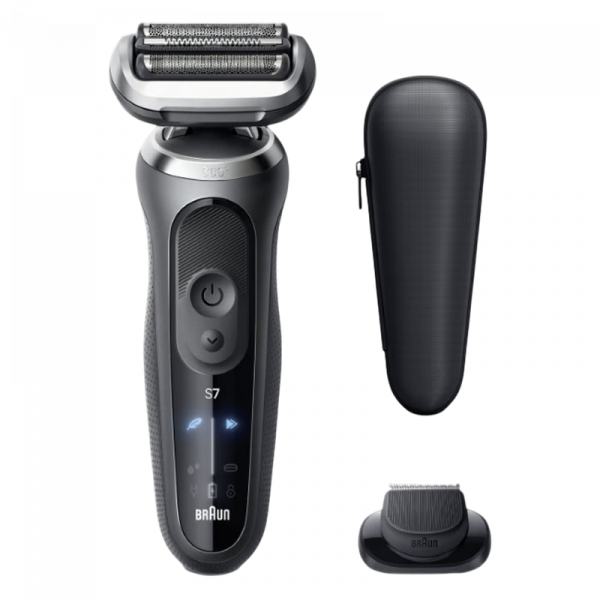 Aparat de ras electric Braun 72-G1200s Gri - Sita | Umed,Uscat | 60 min Aparat de ras electric Braun 72-G1200s Gri - Sita | Umed,Uscat | 60 min