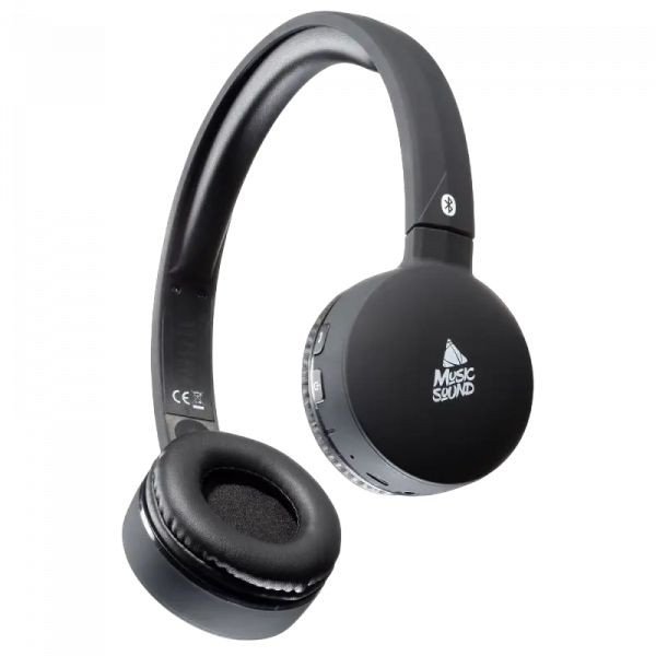 Наушники Cellularline Music Sound Чёрный - Bluetooth | 6 часы | 20 Гц - 20000 Гц